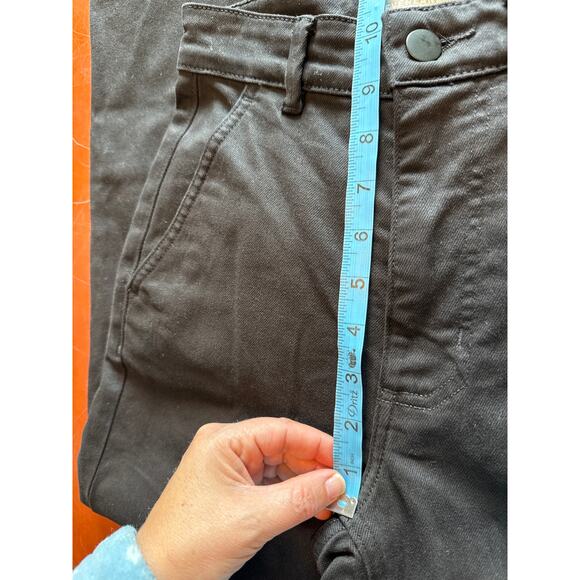 Everlane Straight Leg Crop Jeans Black Women’s 00 Short Inseam 🖤 - Picture 7 of 8